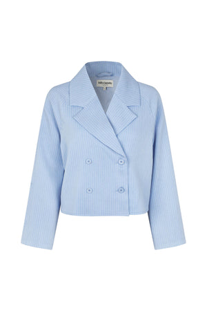 Lollys Laundry AmiriLL kurze Jacke Blazer Hellblau