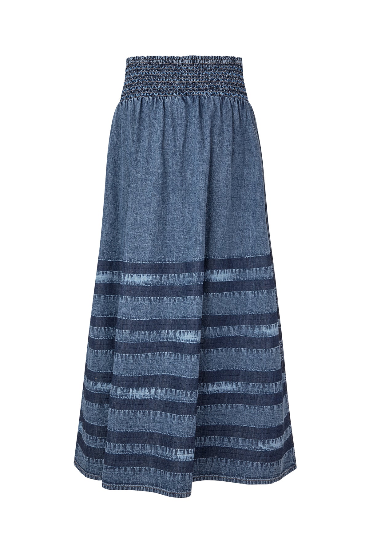 Lollys Laundry AmondLL Maxi Röcke Skirt Blau