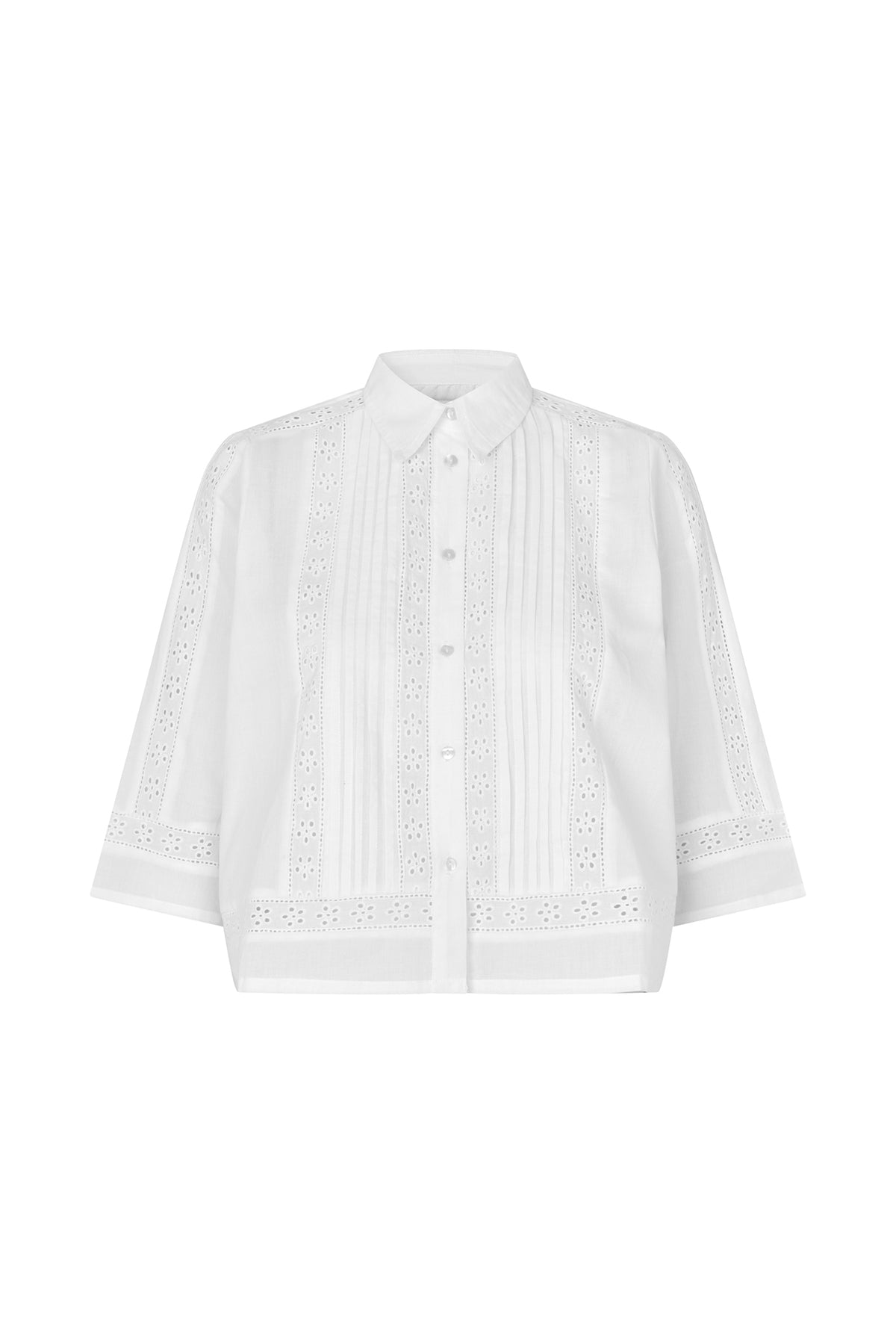 Lollys Laundry AmoraLL Hemdbluse Shirt Creme