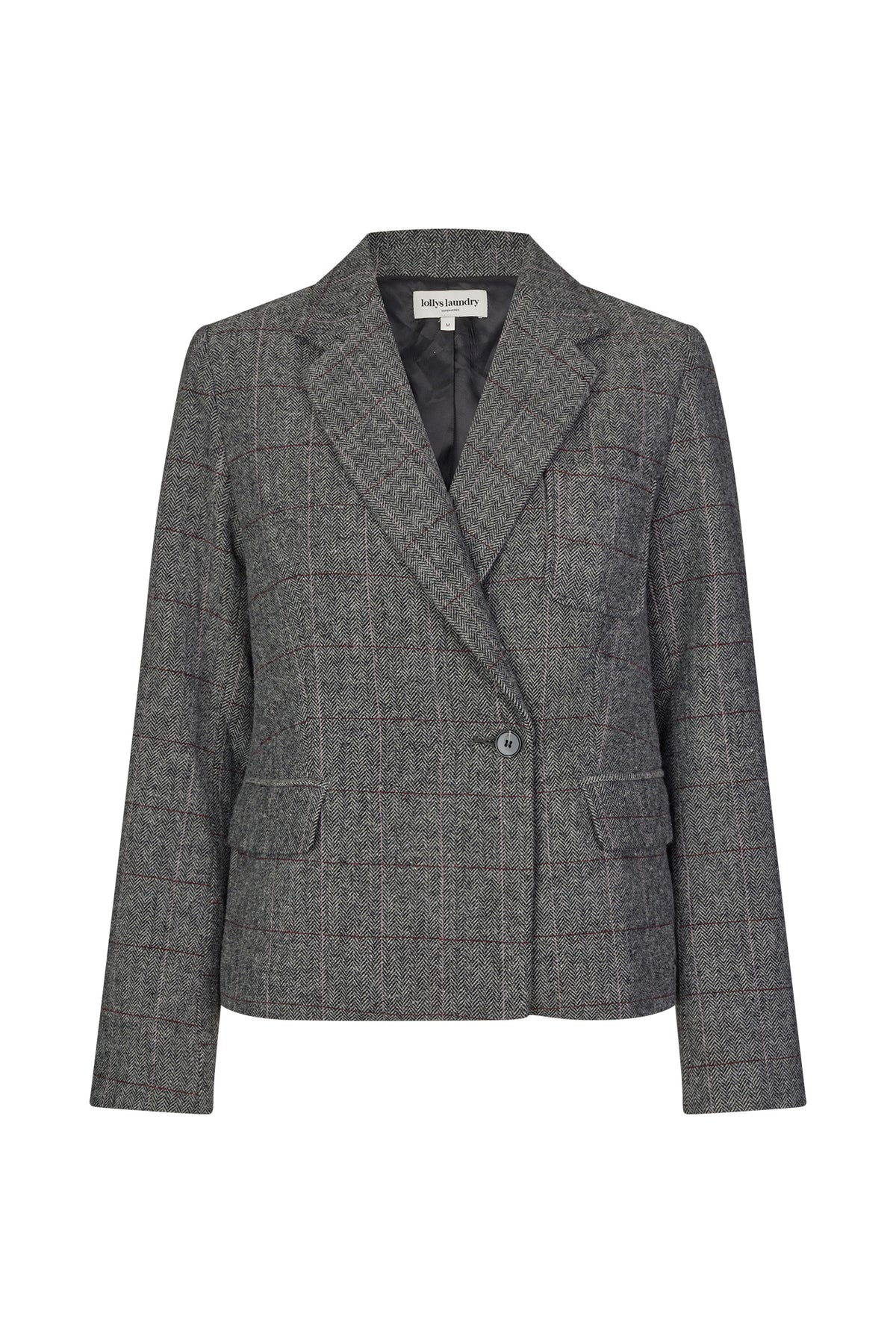 Lollys Laundry AntonellaLL Kurze Blazer Blazer Grau