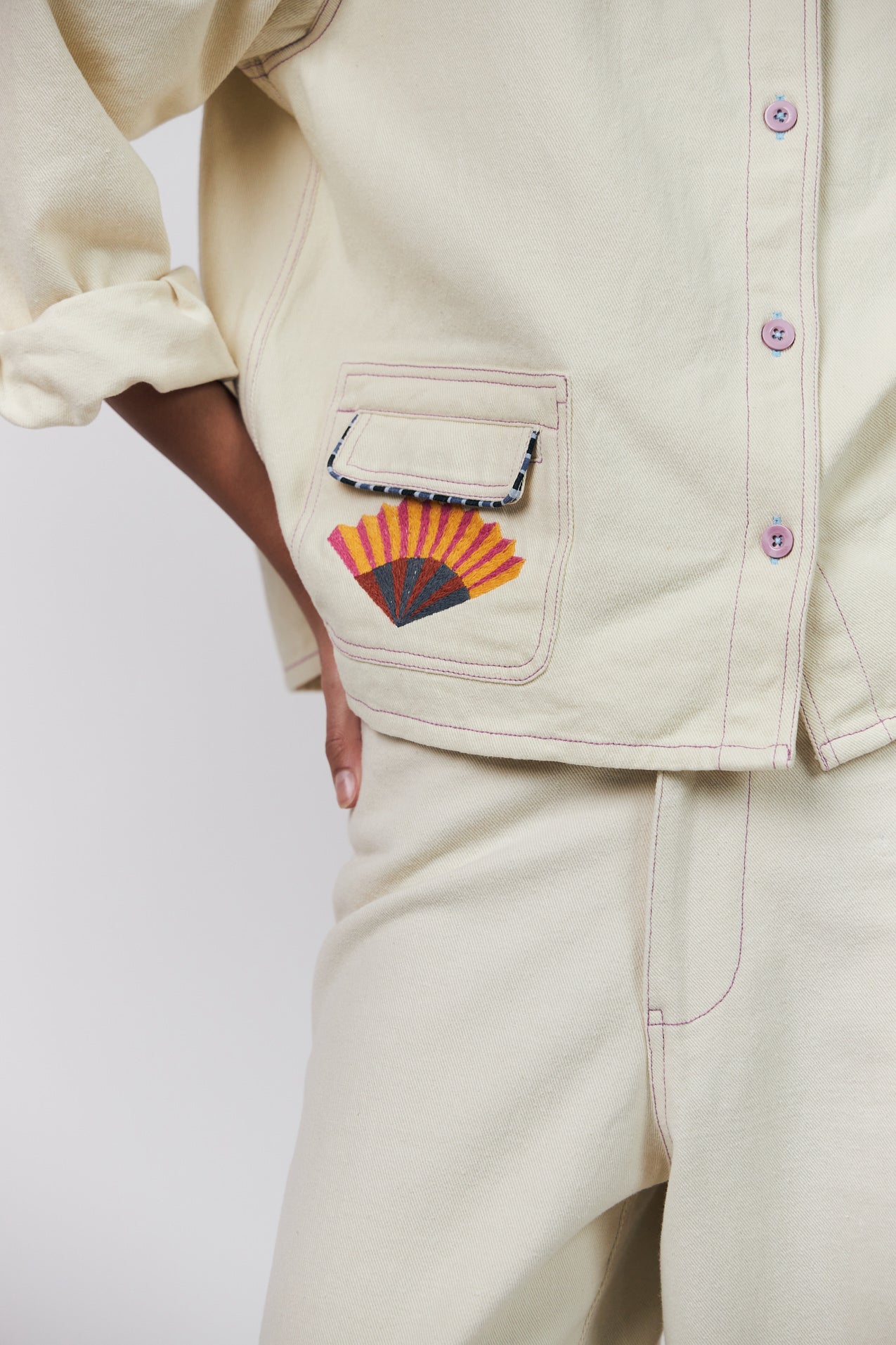 AprilLL Jacke - Creme