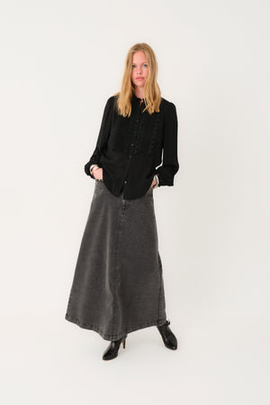 Lollys Laundry ArielLL Hemdbluse Shirt 99 Black