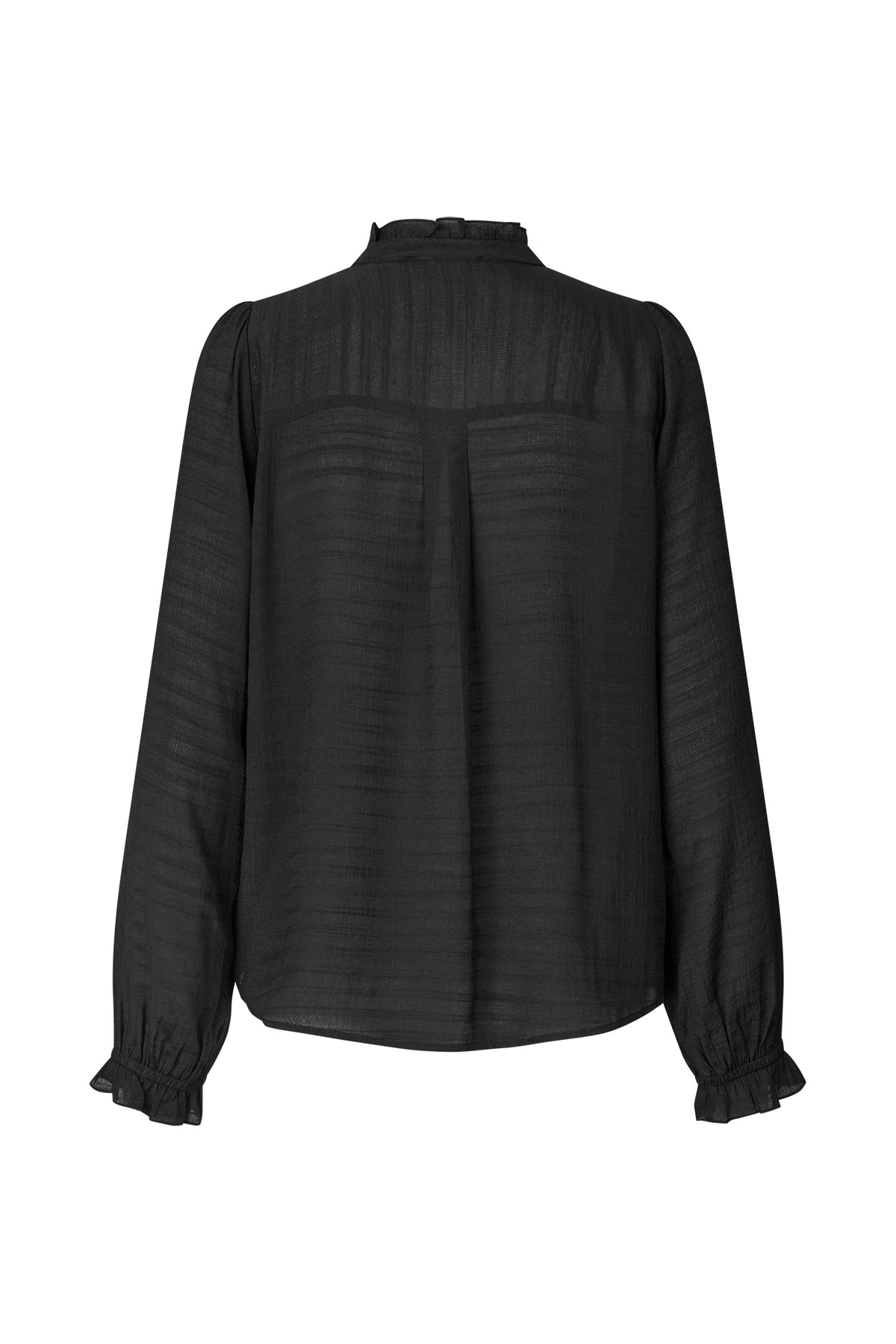 Lollys Laundry ArielLL Hemdbluse Shirt Schwarz