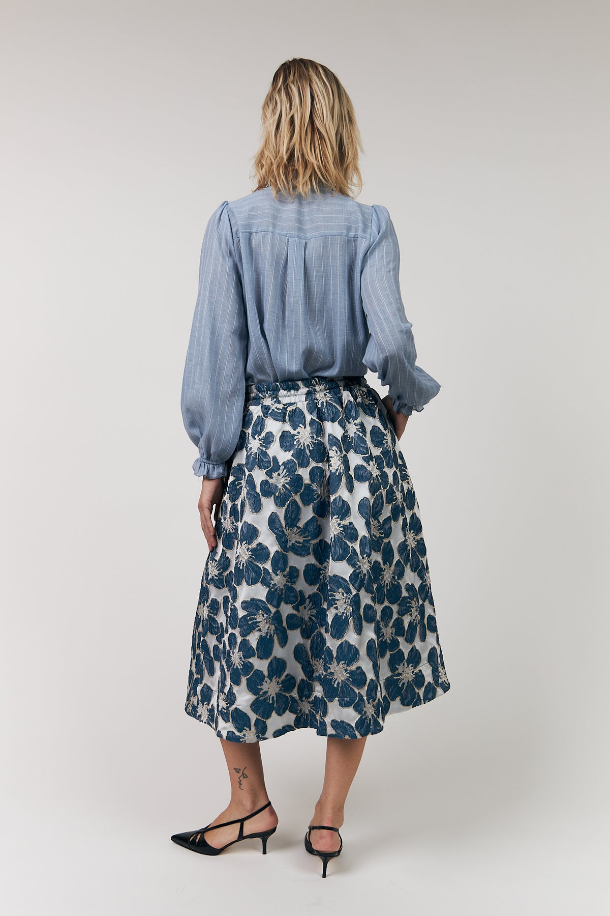 Lollys Laundry ArielLL Hemdbluse Shirt Hellblau