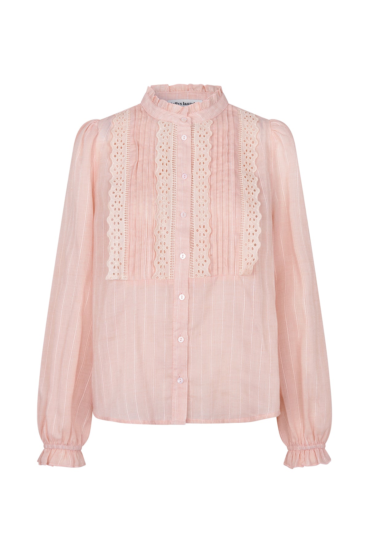 Lollys Laundry ArielLL Hemdbluse Shirt Rosa