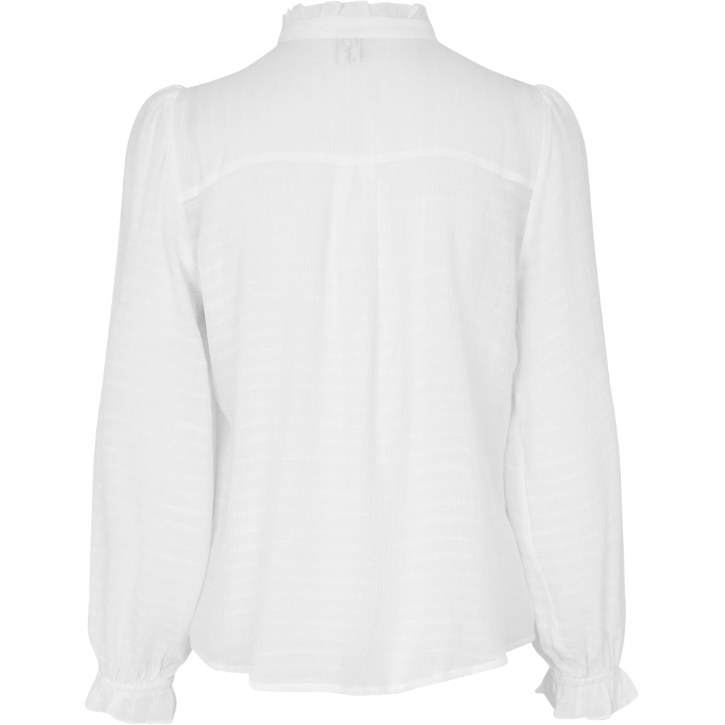 Lollys Laundry ArielLL Shirt LS Shirt 01 White