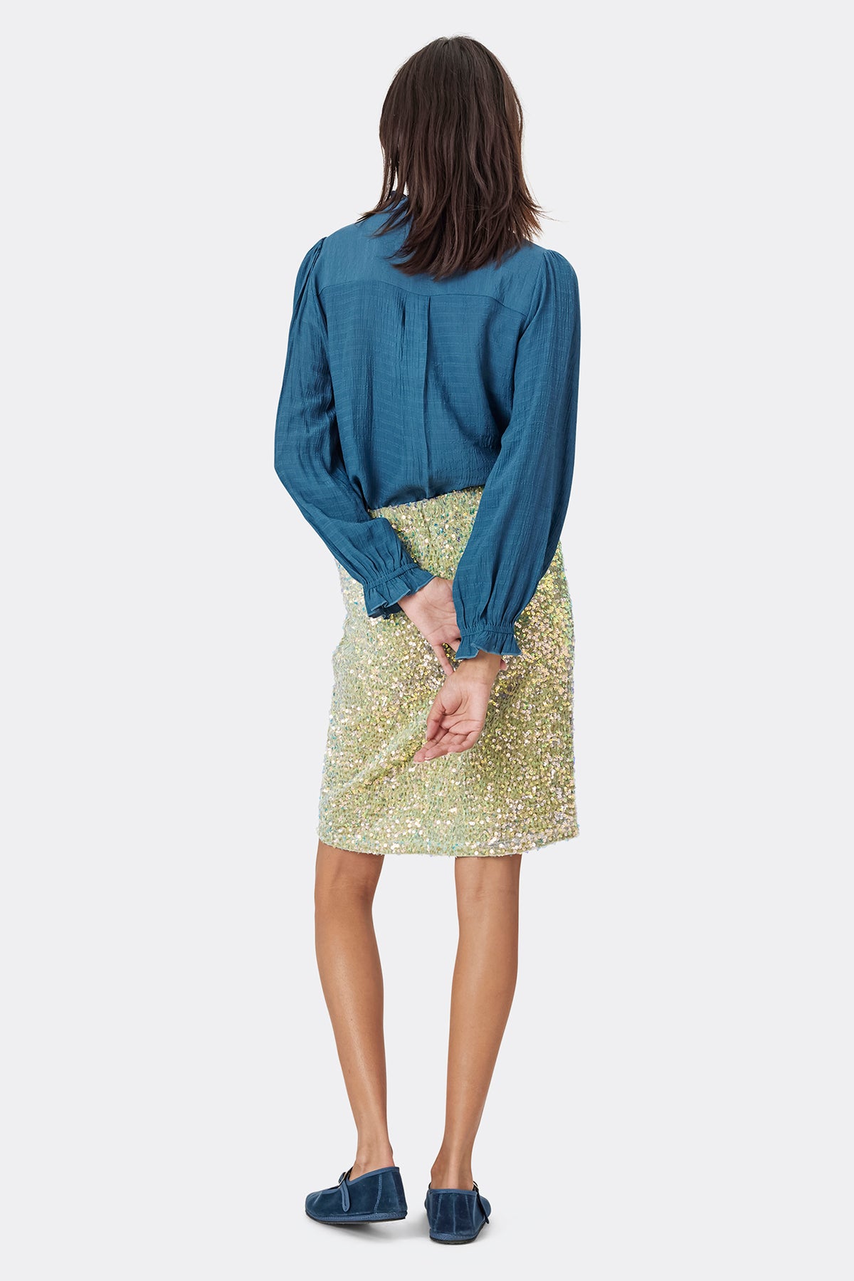 Lollys Laundry ArielLL Shirt LS Shirt Dunkelblau