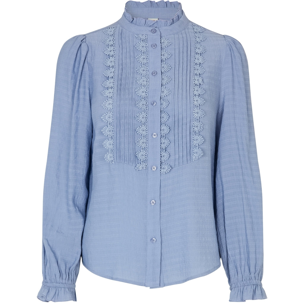 Lollys Laundry ArielLL Shirt LS Shirt Hellblau