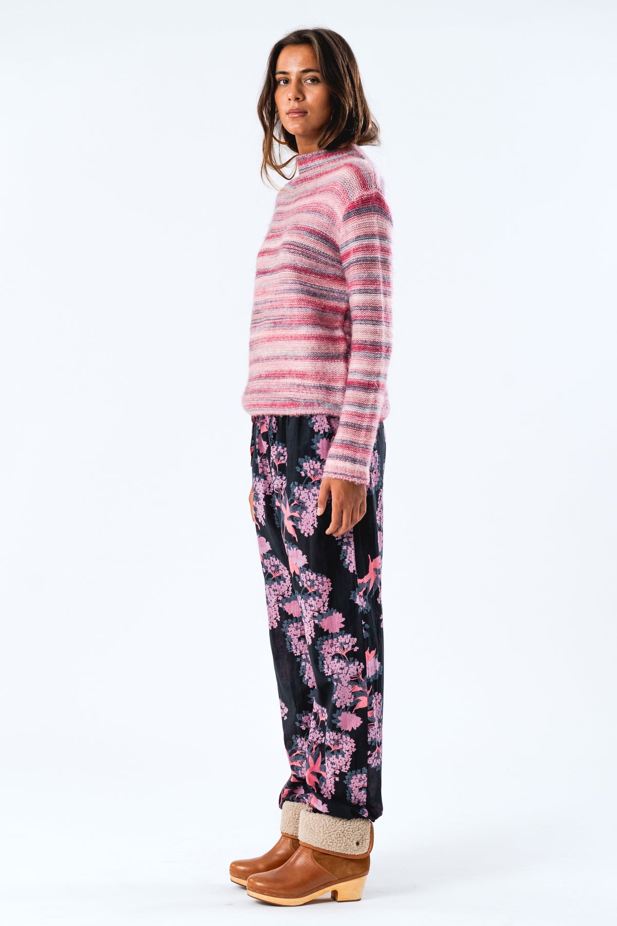 Lollys Laundry AspenLL Knit Jumper LS Jumper Rosa