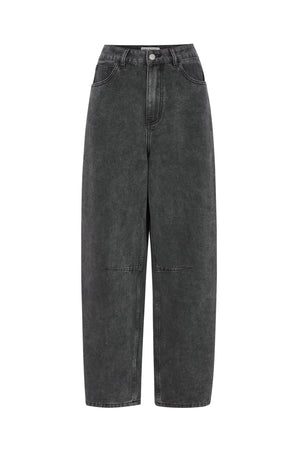 Lollys Laundry AvaLL Jeans Pants Verblasstes Schwarz