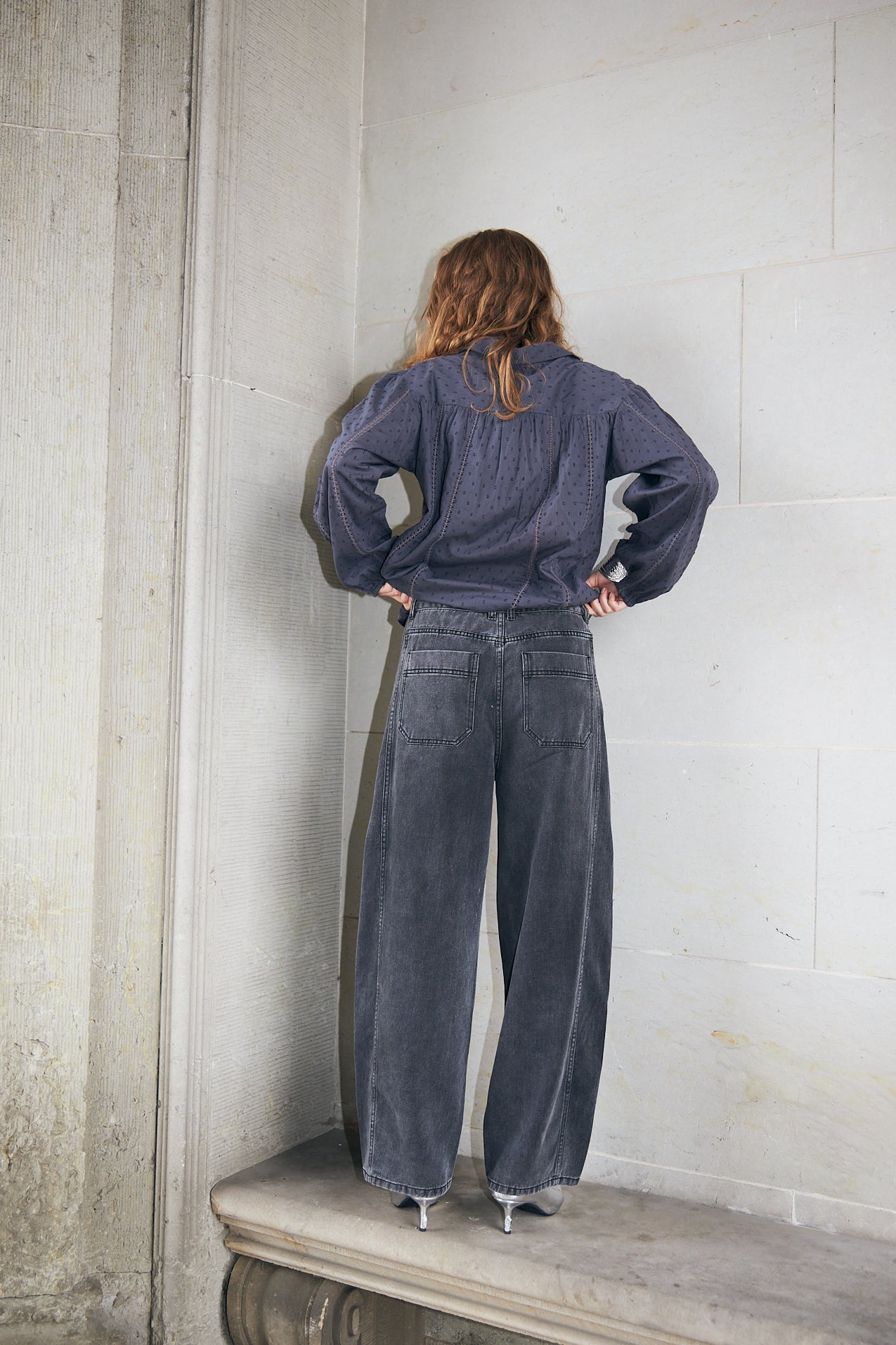 Lollys Laundry AvaLL Jeans Pants Verblasstes Schwarz