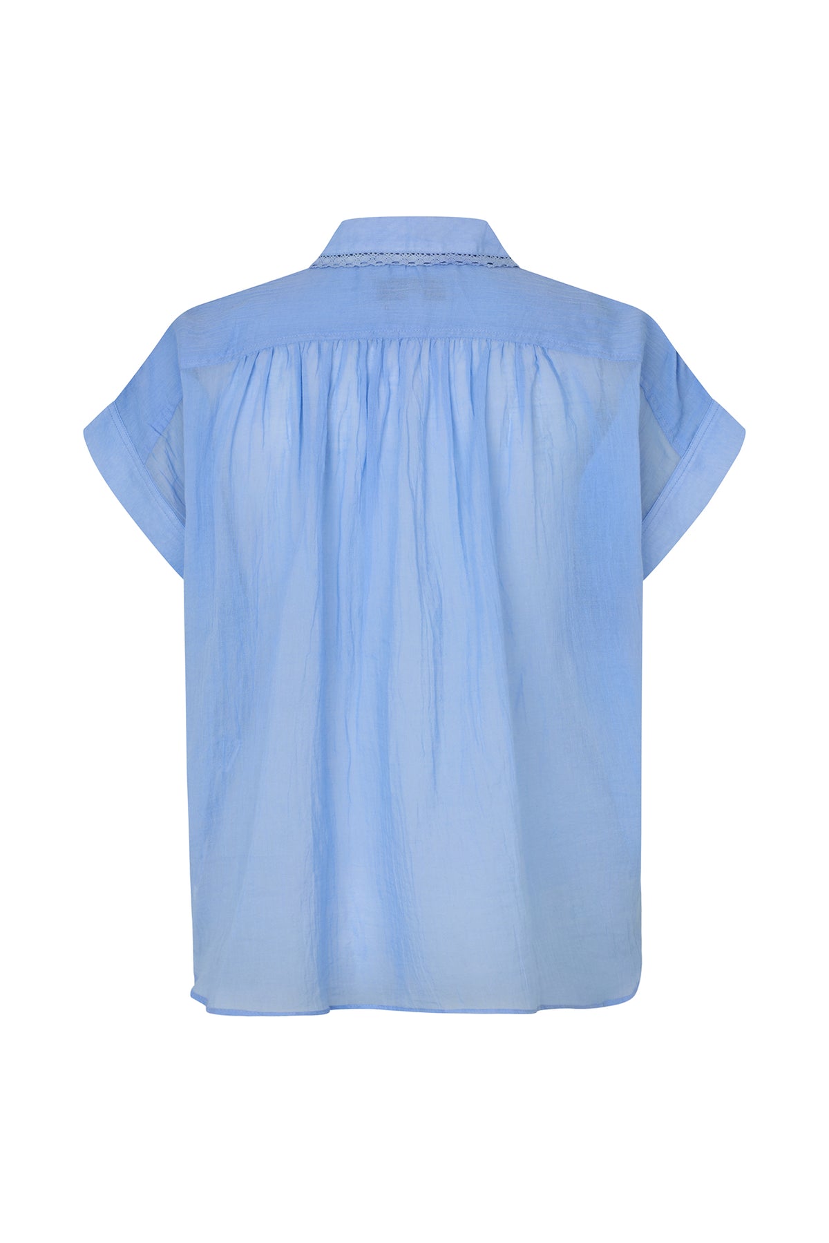Lollys Laundry BadalLL Bluse Shirt Blau