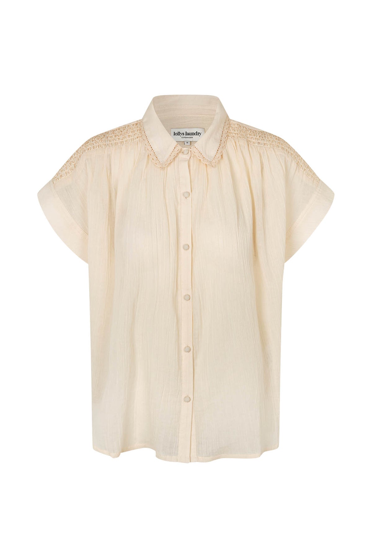 Lollys Laundry BadalLL Bluse Shirt Creme