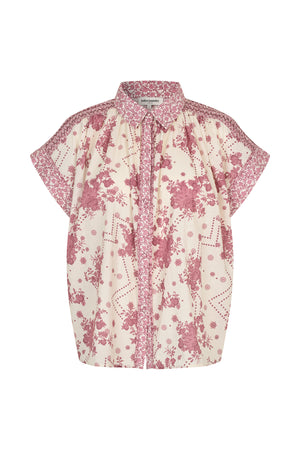 Lollys Laundry BadalLL Hemdbluse Shirt Blumenmuster