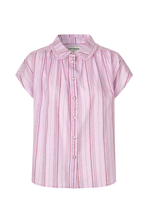 Lollys Laundry BadalLL Hemdbluse Shirt Flieder