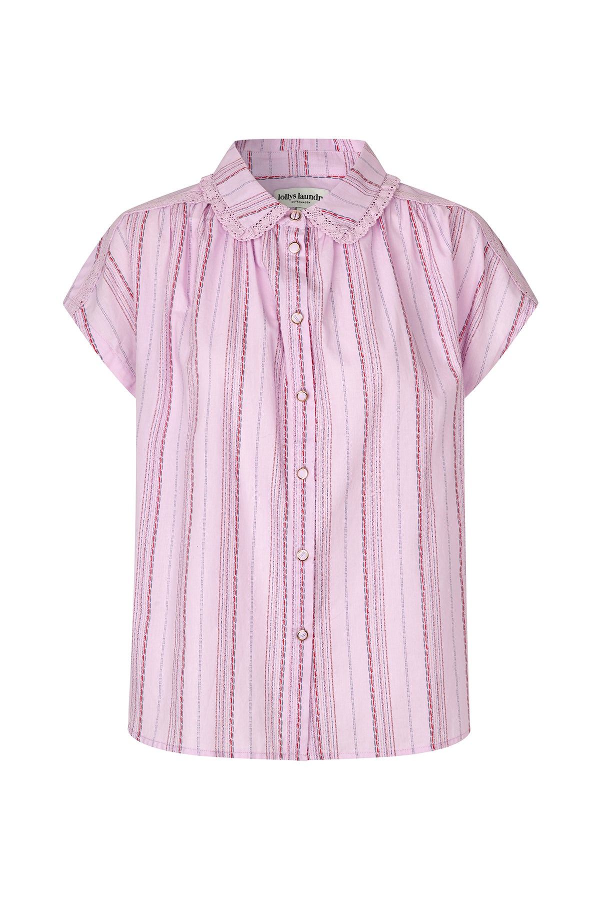 Lollys Laundry BadalLL Hemdbluse Shirt Flieder