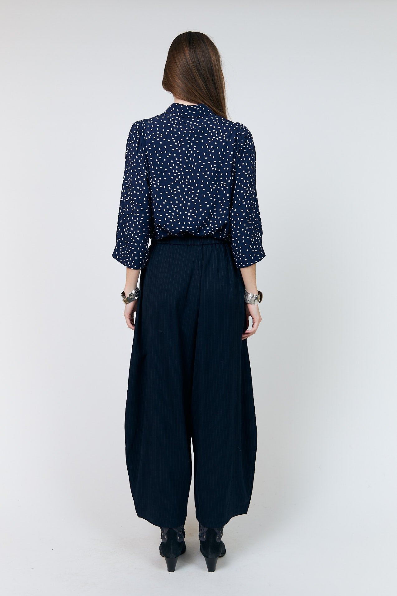 Lollys Laundry BambusLL Hose Pants Navy