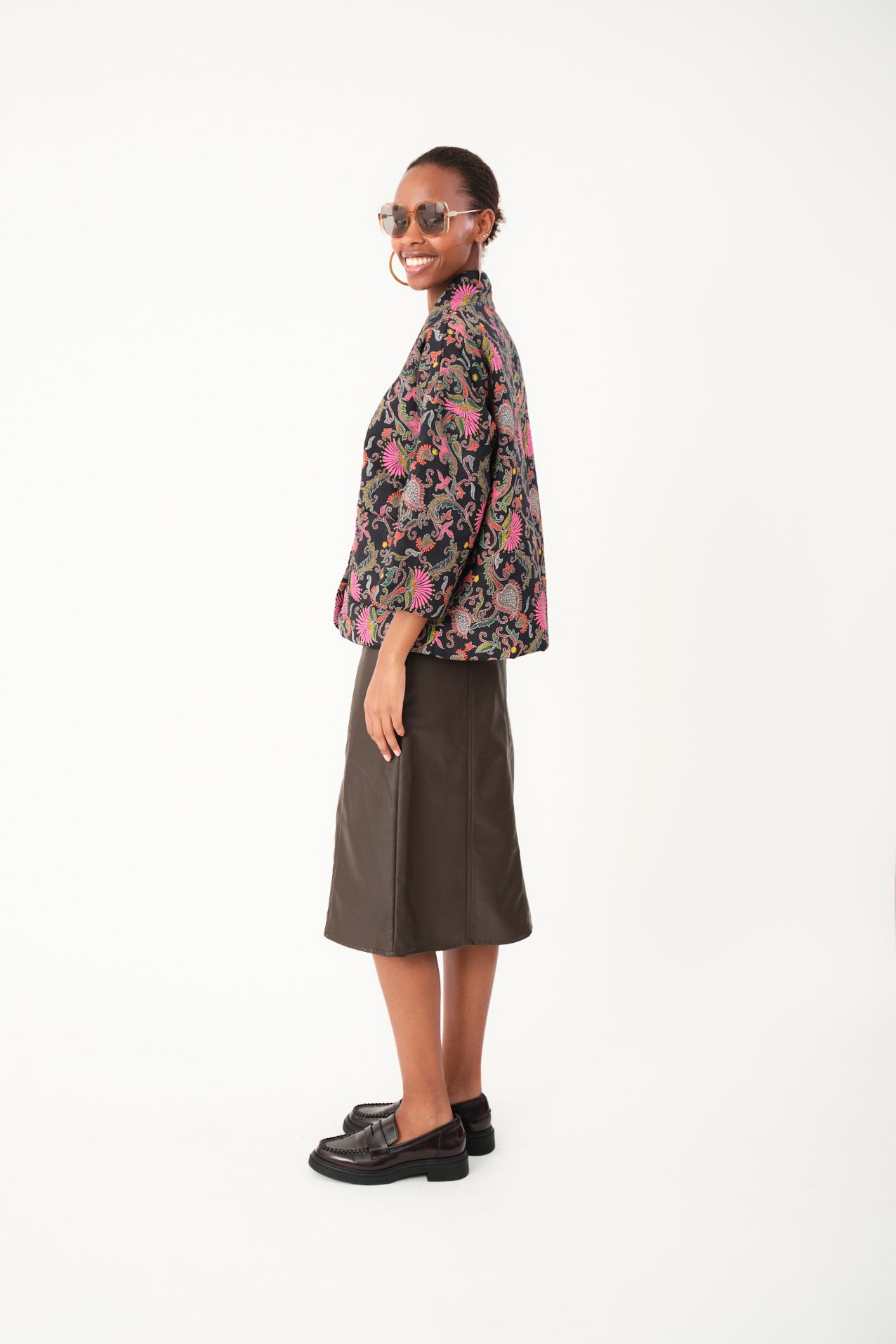BarbraLL Jacke - Blumenmuster