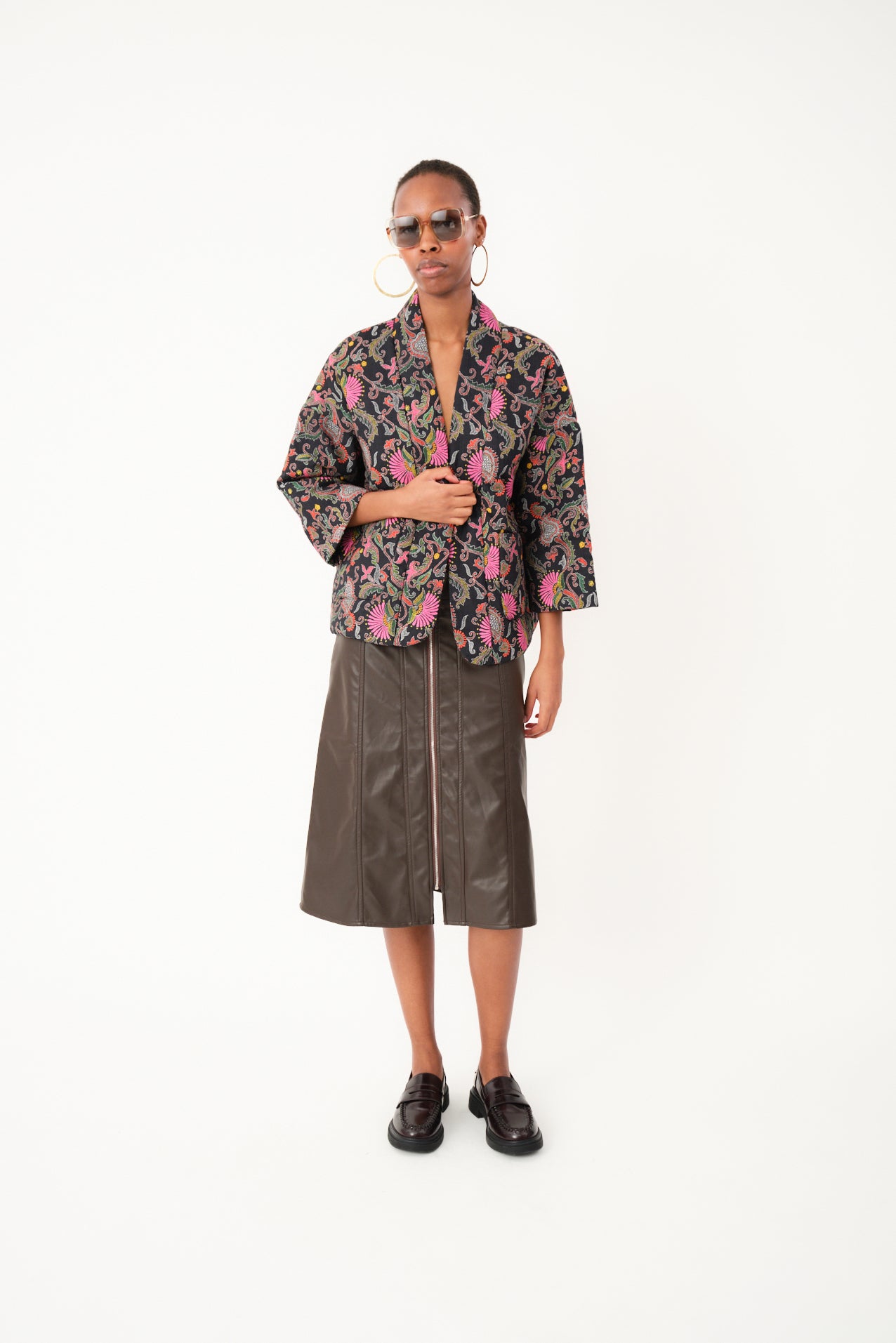 BarbraLL Jacke - Blumenmuster