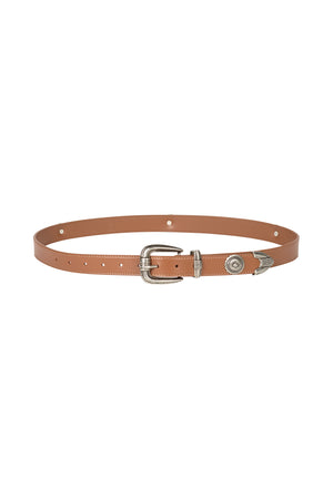 Lollys Laundry BarkLL Ledergürtel Belt Braun
