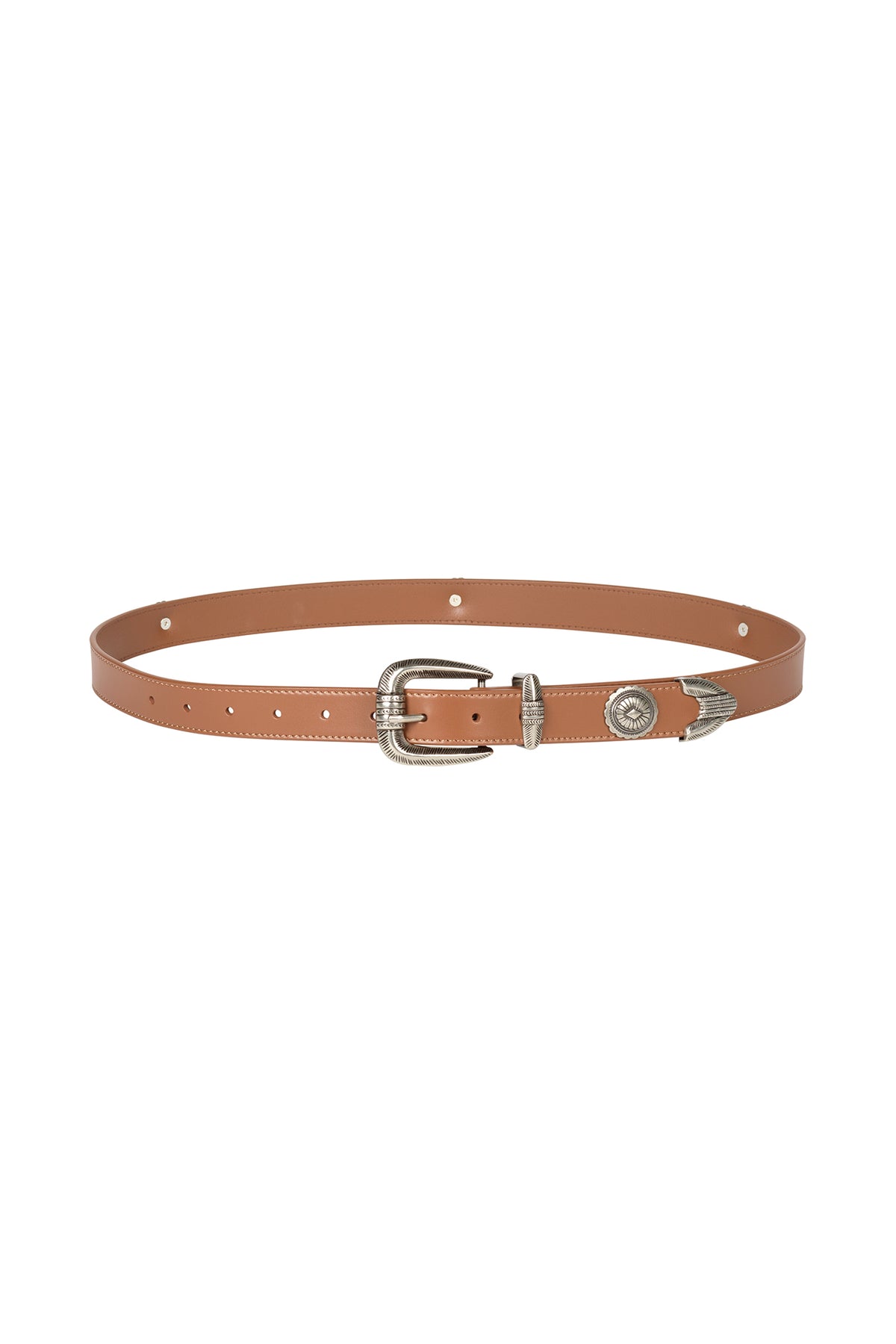 Lollys Laundry BarkLL Ledergürtel Belt Braun