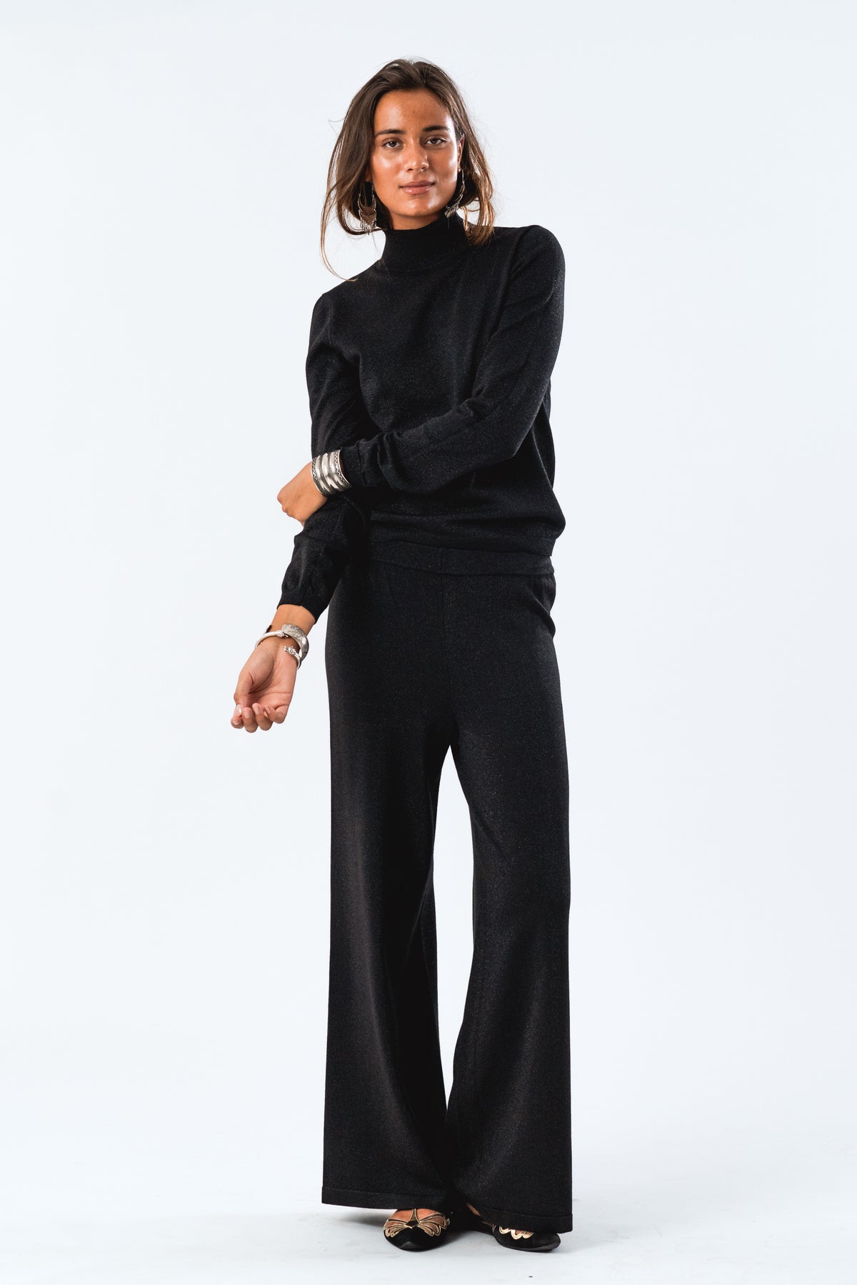 Lollys Laundry BeaumontLL Jumper LS Jumper Schwarz