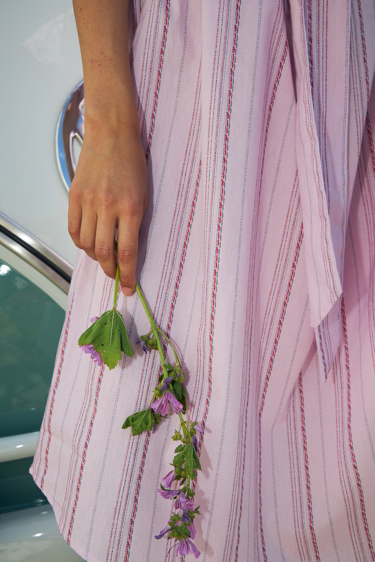 Lollys Laundry BeyLL Midi Kleid Dress Flieder