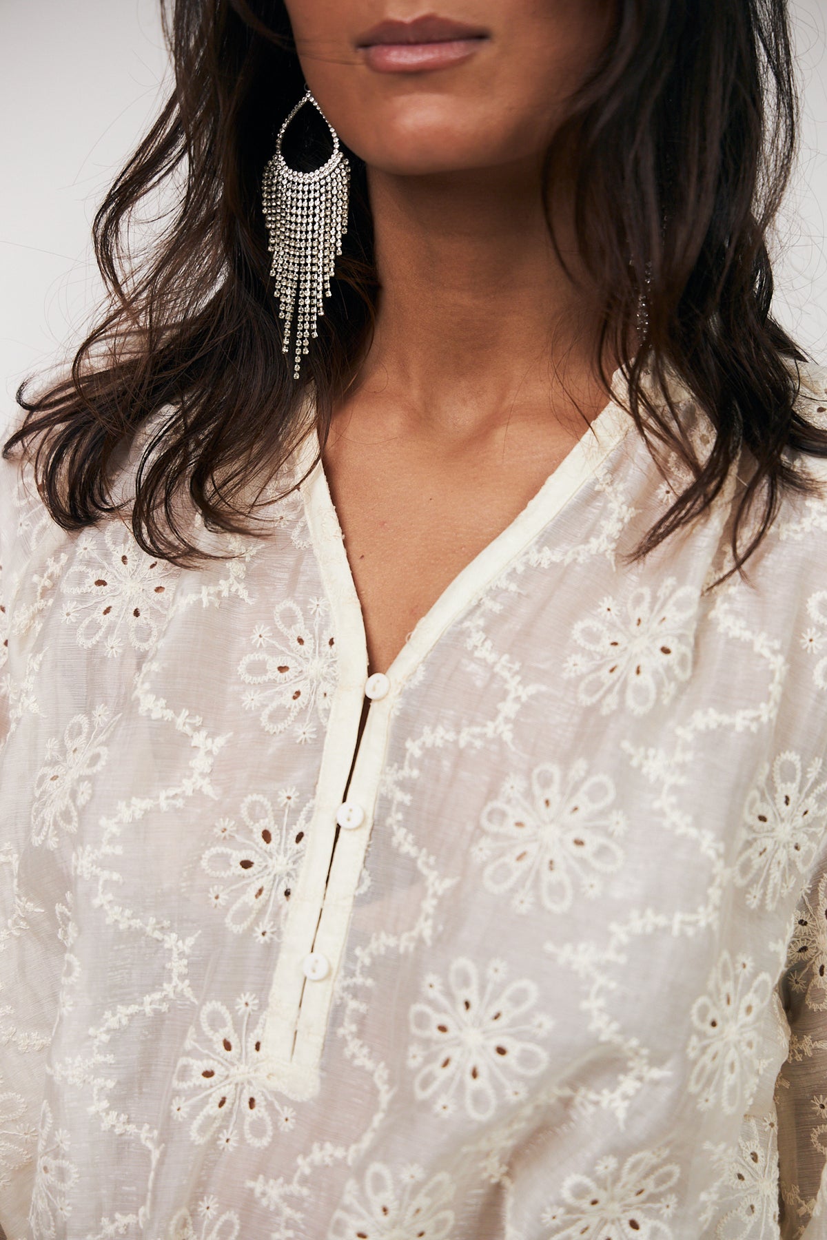 Lollys Laundry BiancaLL Bluse Shirt Creme