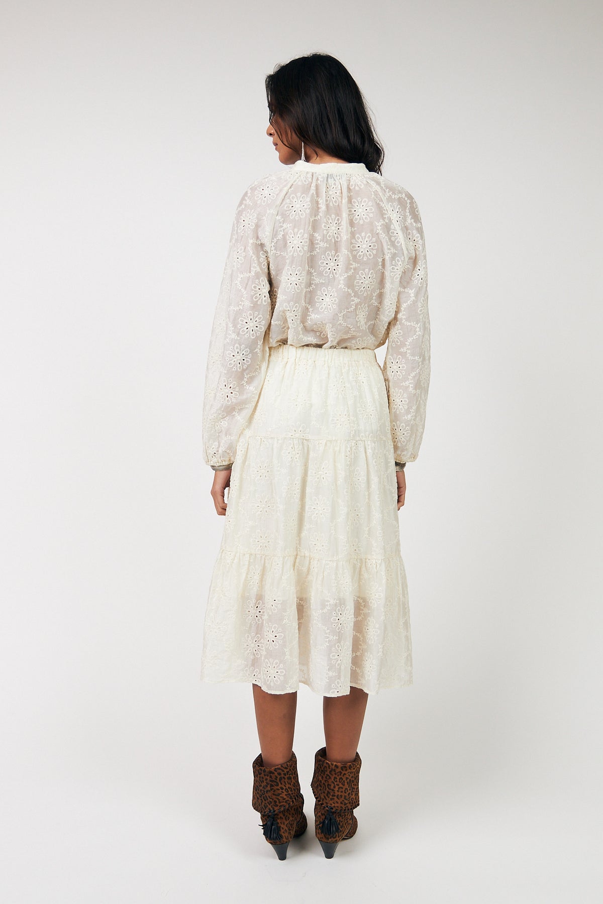 Lollys Laundry BiancaLL Bluse Shirt Creme