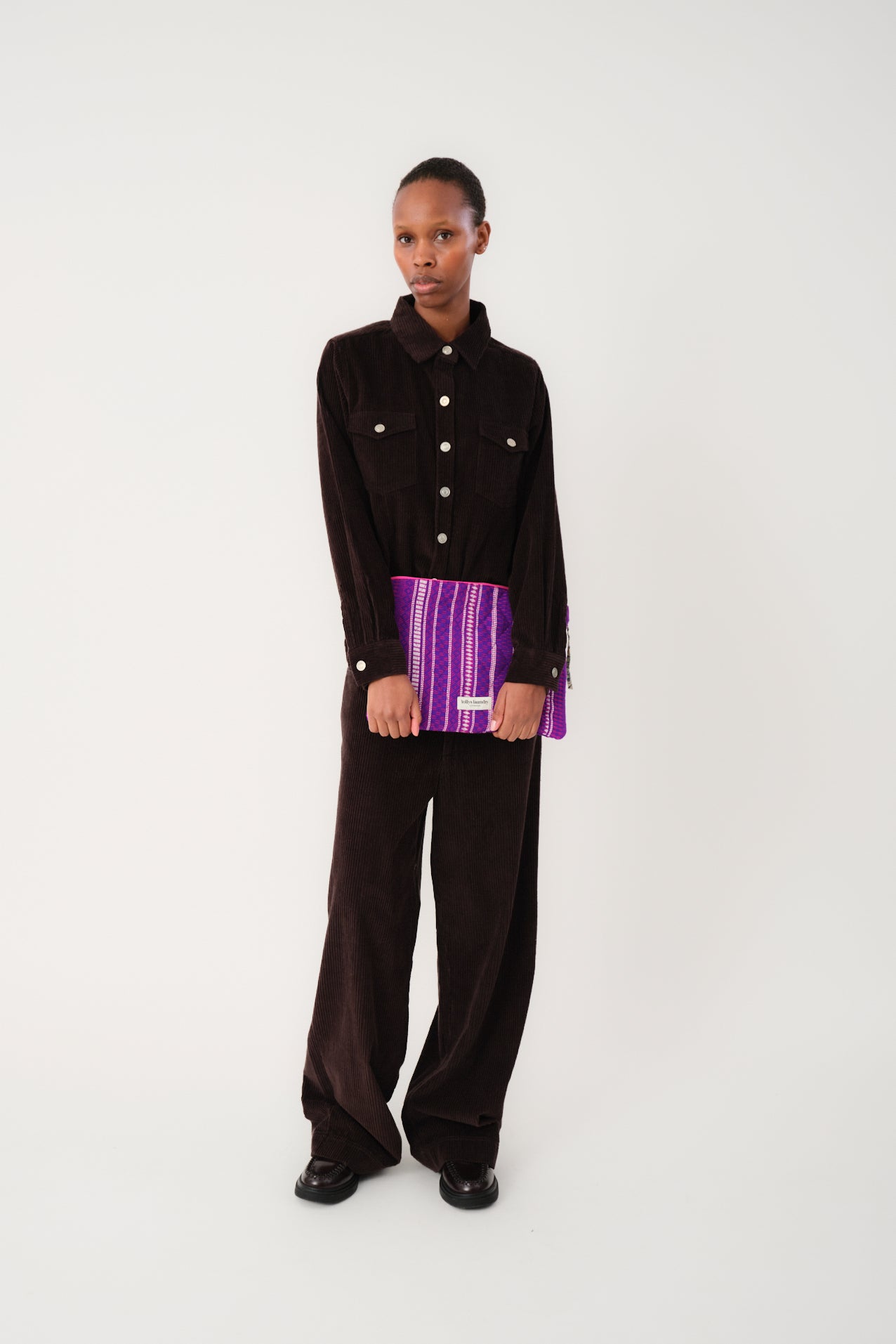 Lollys Laundry BigumLL Hemdbluse Shirt 87 Dark Mokka