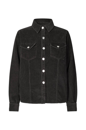 Lollys Laundry BigumLL Hemdbluse Shirt Dunkelbraun