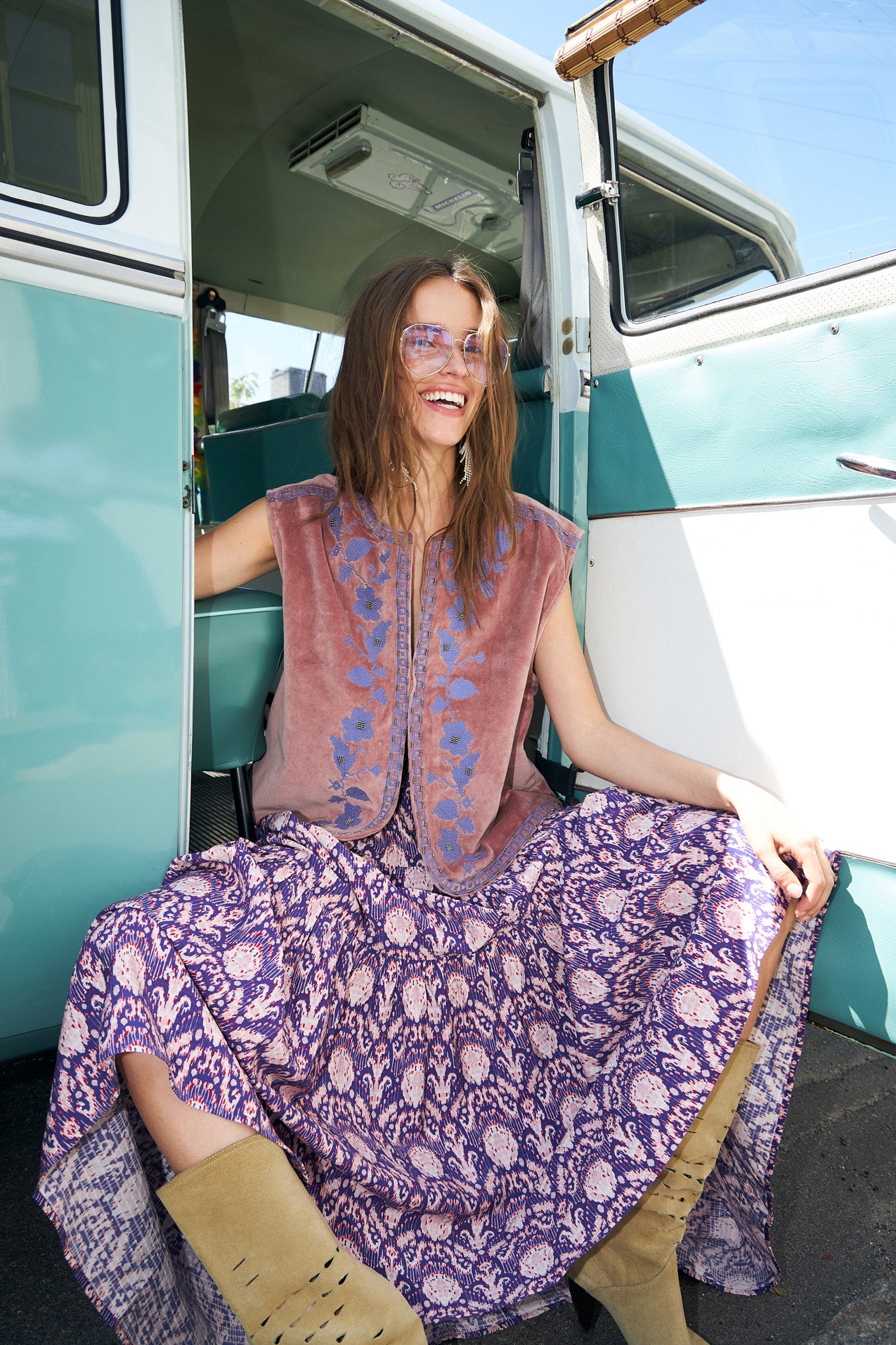 BinLL Weste - Dusty Rose