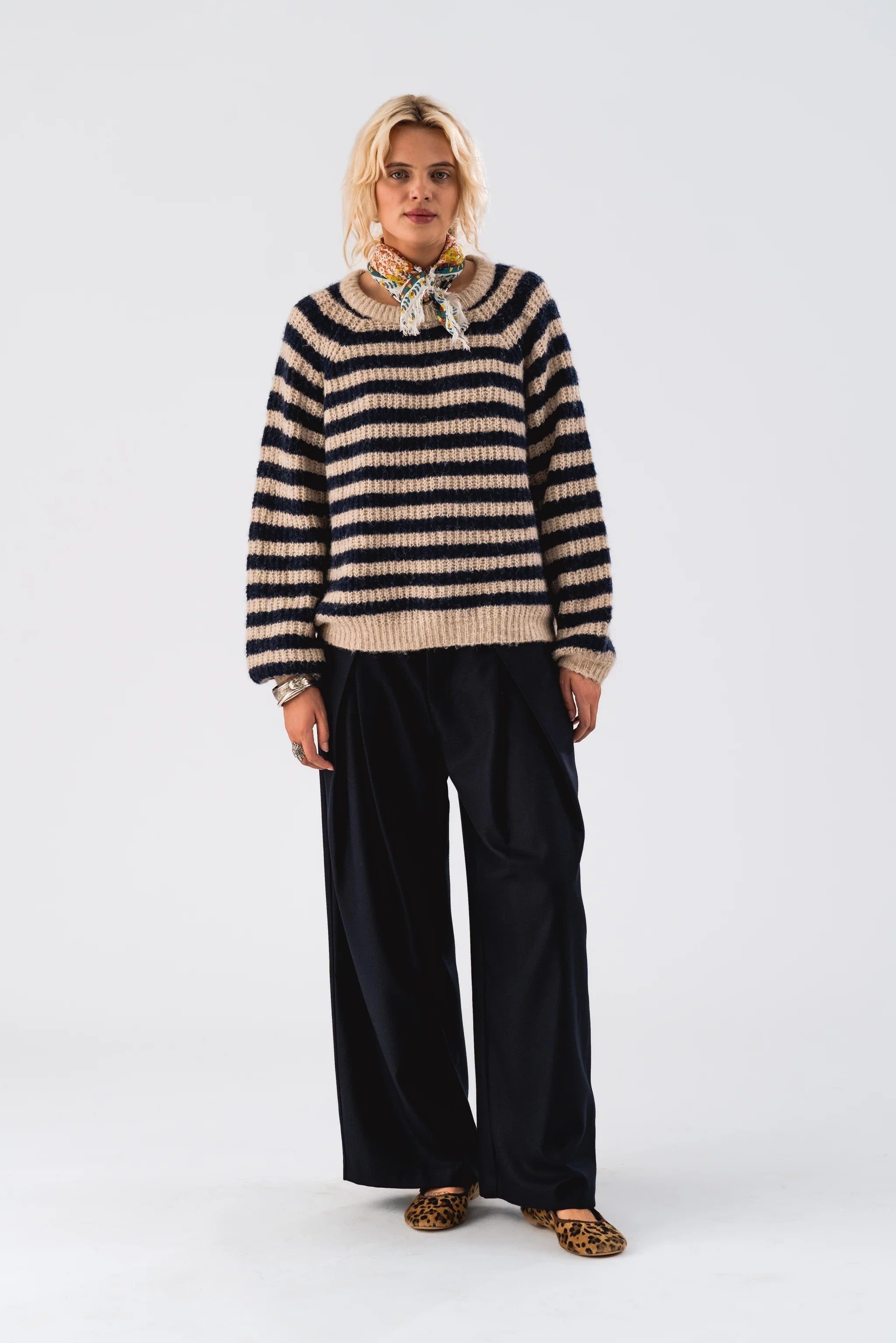 BinaLL Strick Jumper - Dark Blue