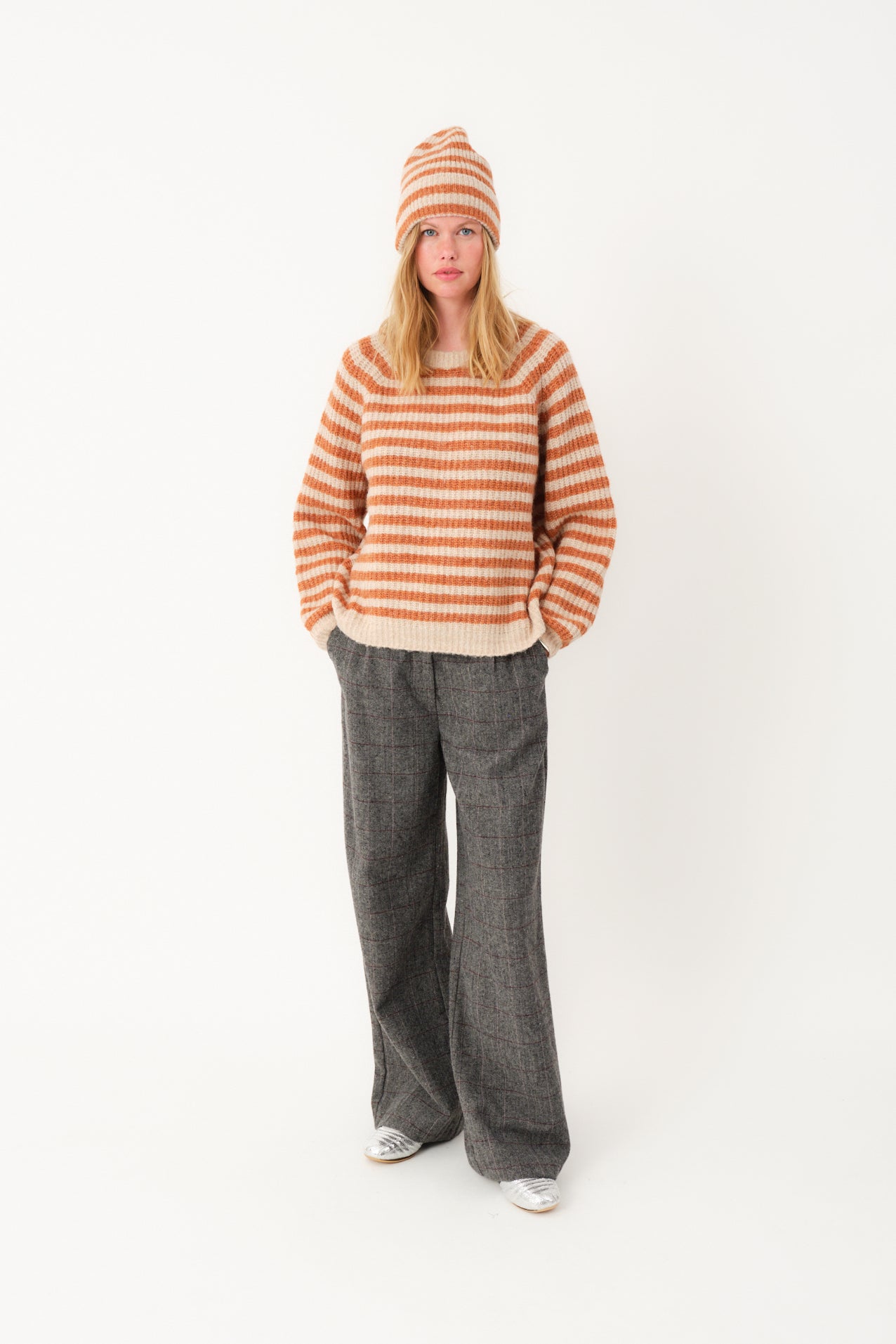 Lollys Laundry BinaLL Strick Jumper Jumper 54 Rust