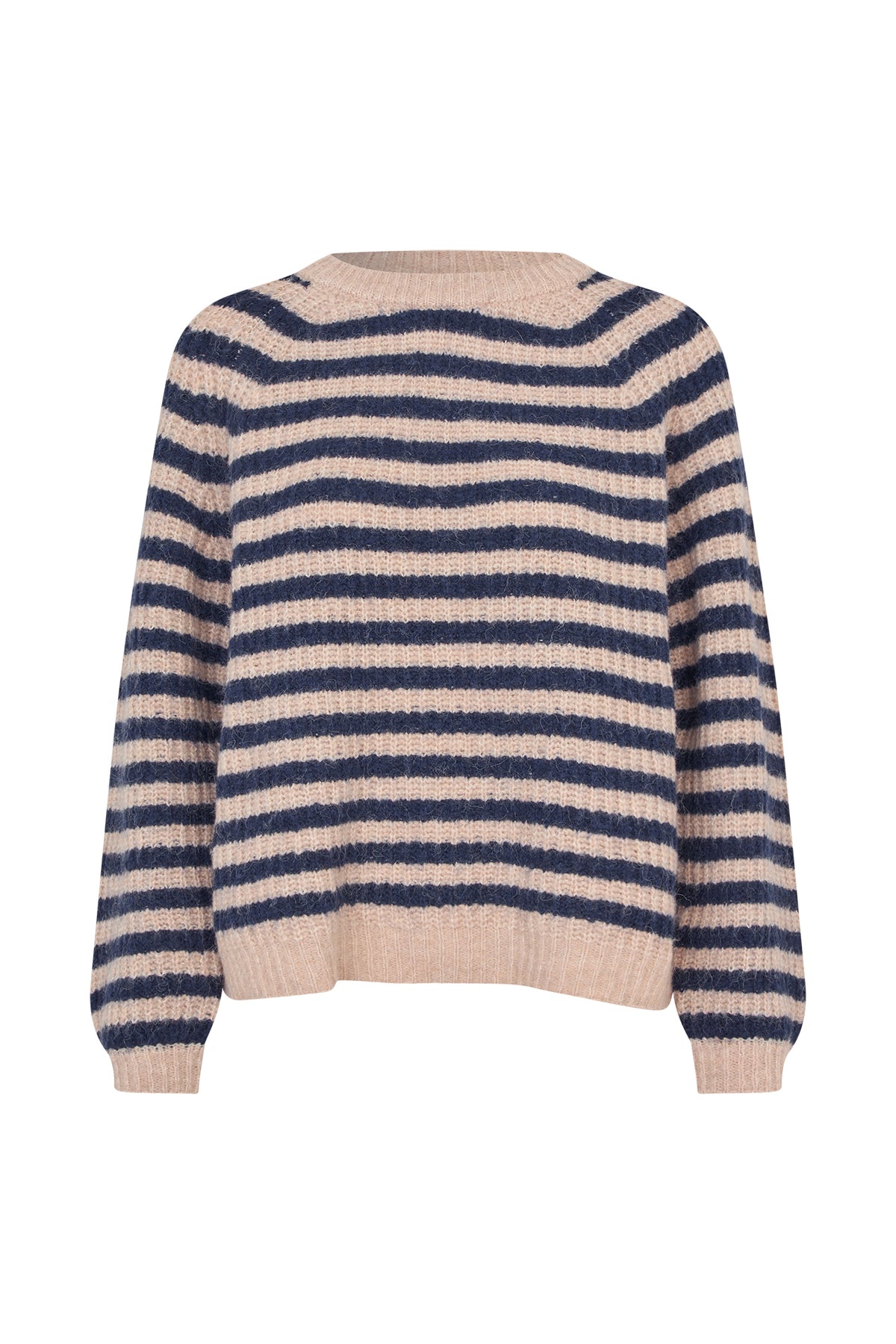 Lollys Laundry BinaLL Strick Jumper Jumper Dunkelblau
