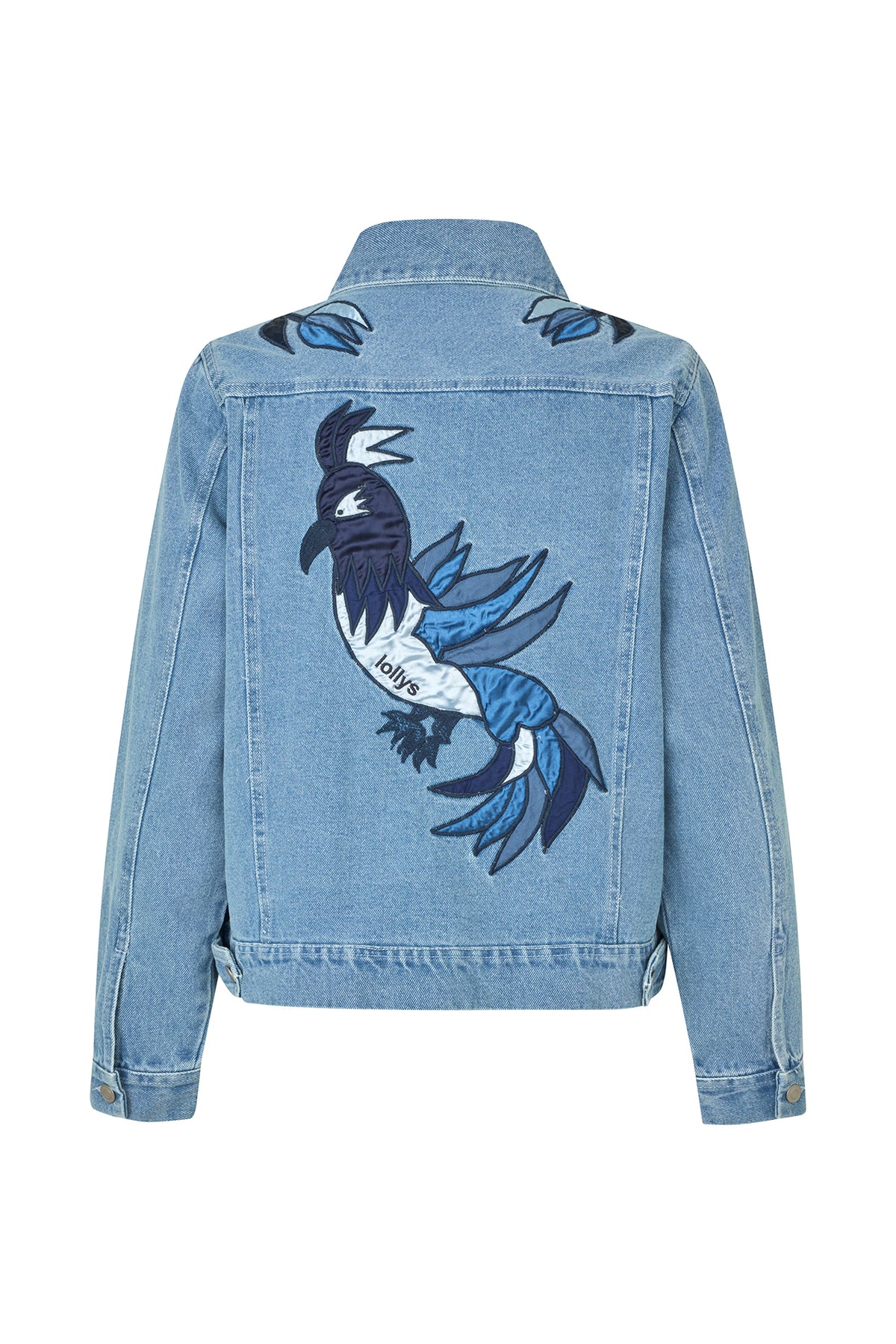 Lollys Laundry BirdLL Jeansjacke Jacket Blaues Denim