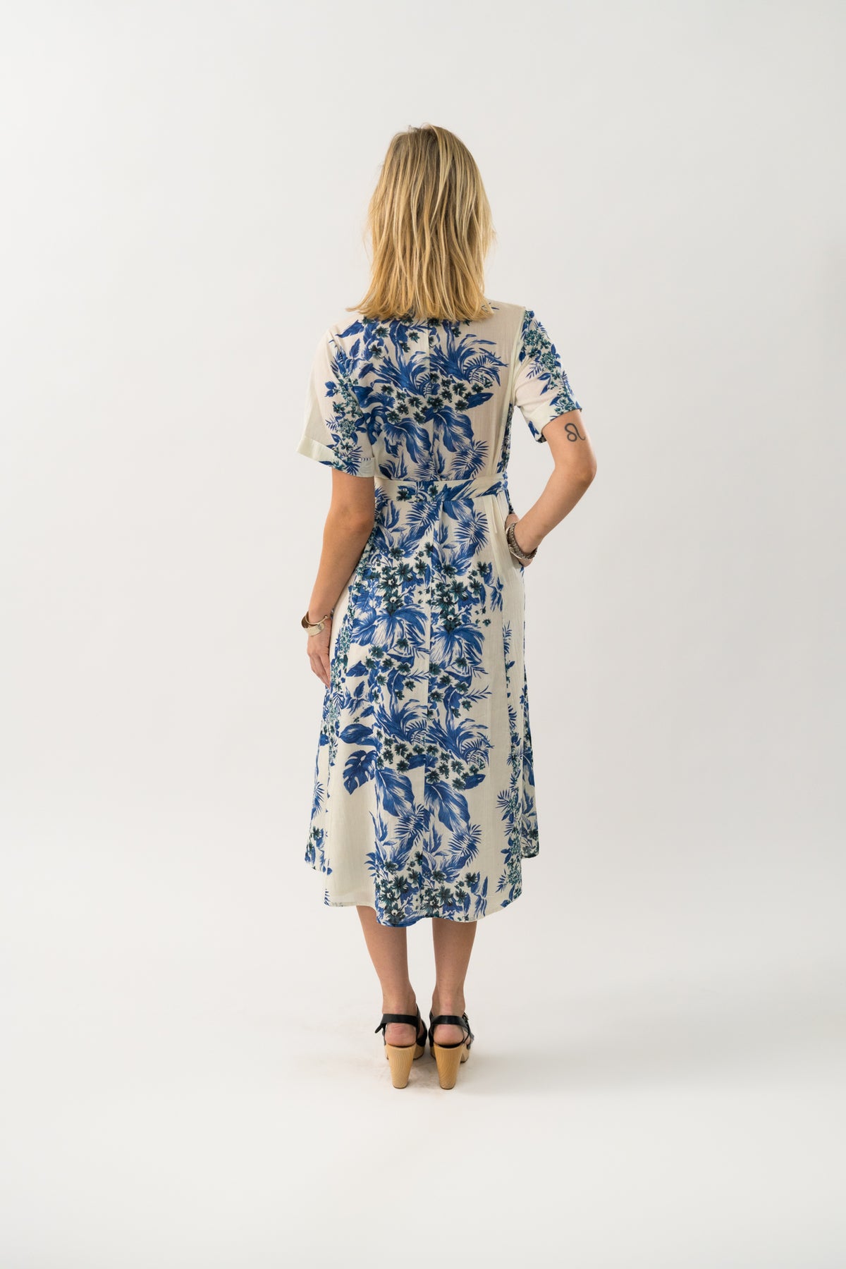 Lollys Laundry BlakeLL Maxi Kleid Dress Blau