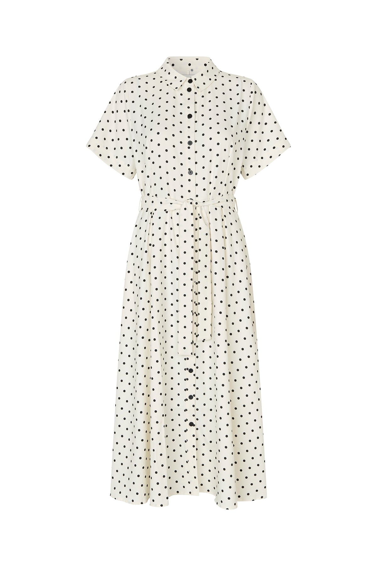 Lollys Laundry BlakeLL Midi Kleid Dress Punkte muster