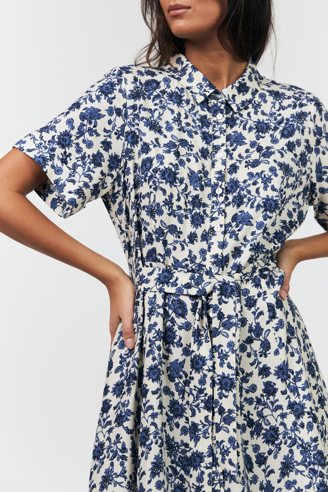 Lollys Laundry BlakeLL Midikleid Dress Blau