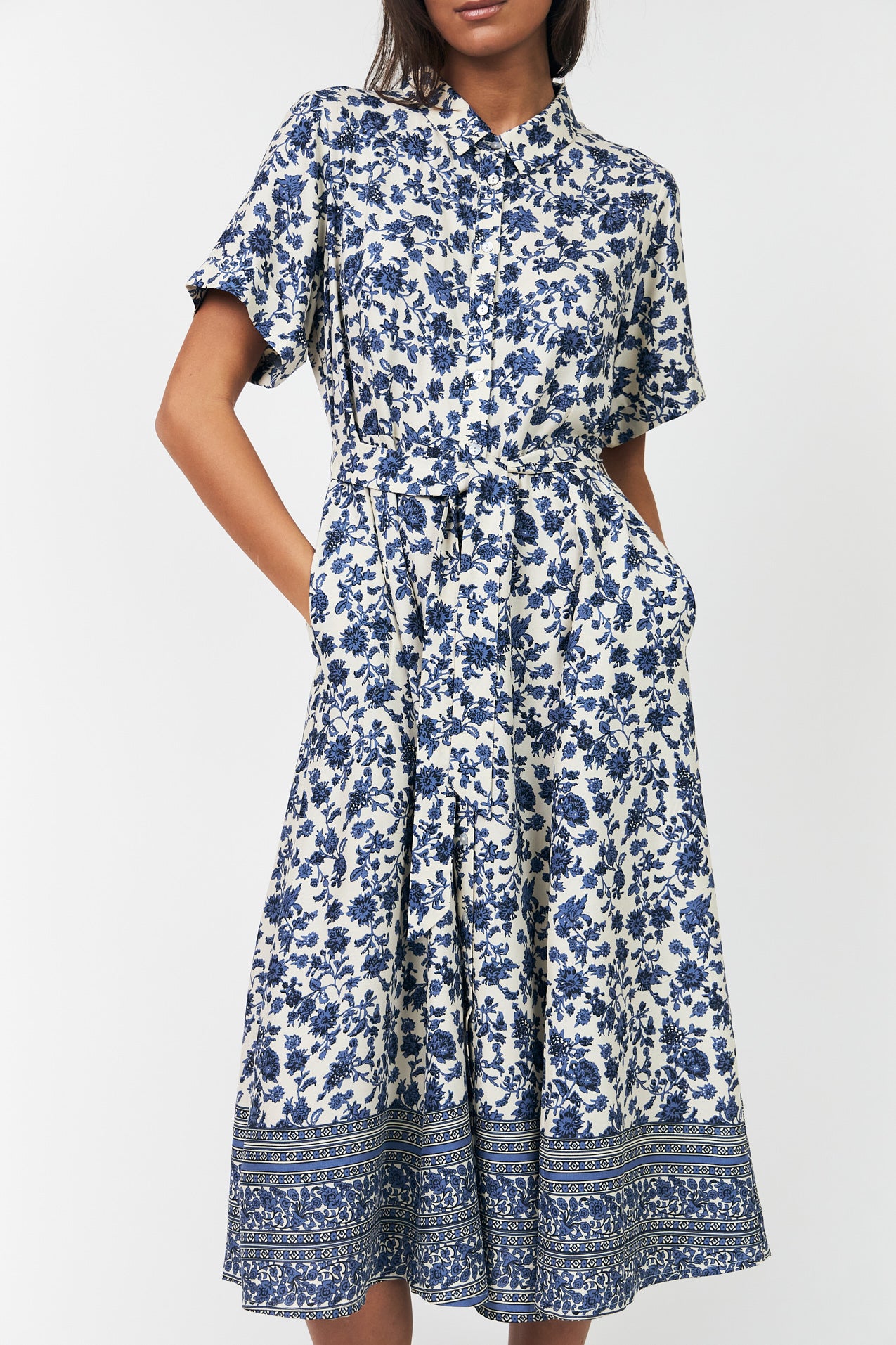Lollys Laundry BlakeLL Midikleid Dress Blau