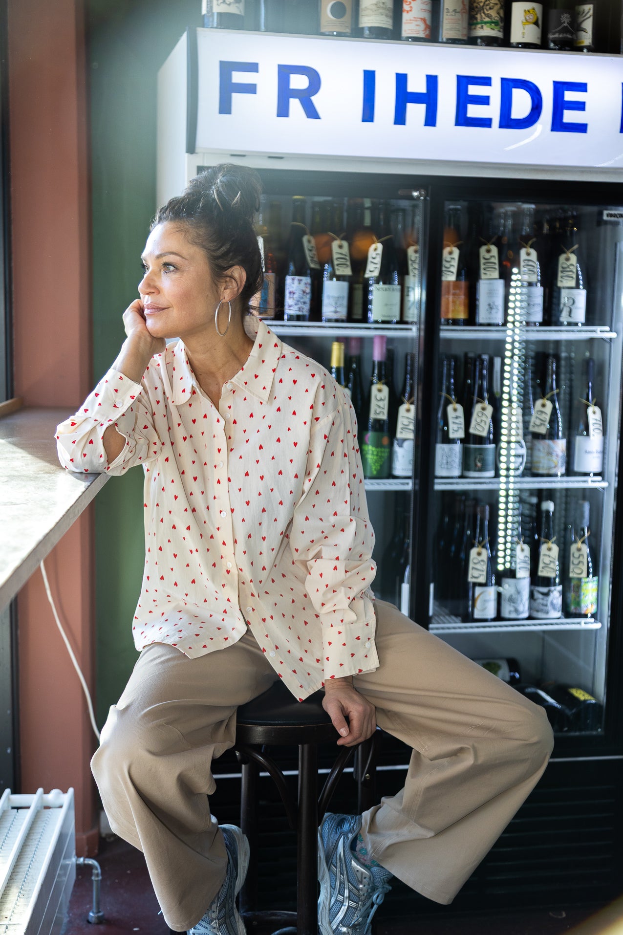 BleekerLL Hemdbluse - Red