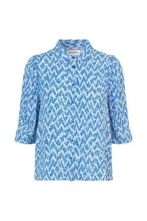Lollys Laundry BonoLL Bluse Shirt Blau