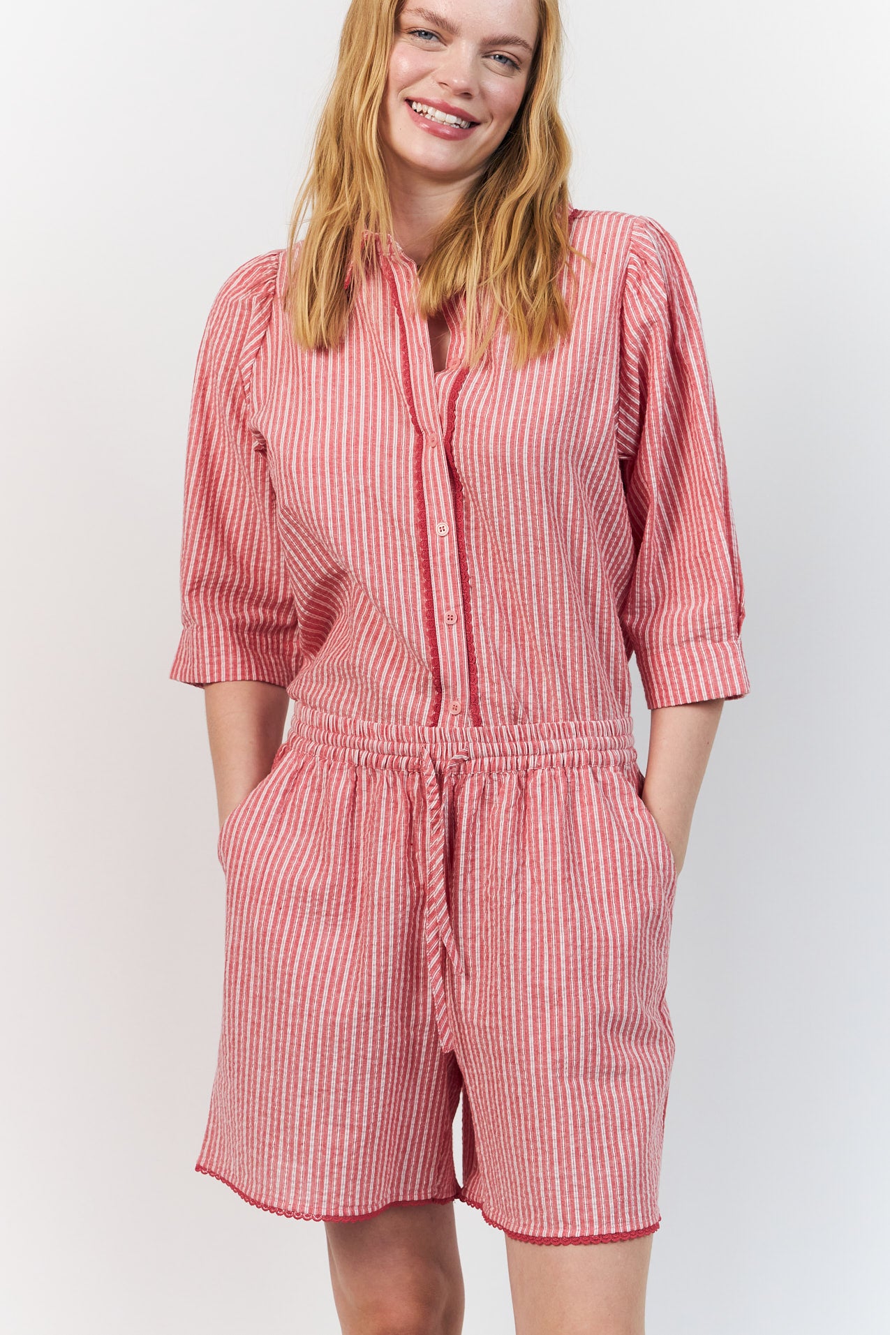BonoLL Bluse - Rot