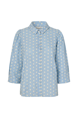 Lollys Laundry BonoLL Bluse Shirt Hellblau