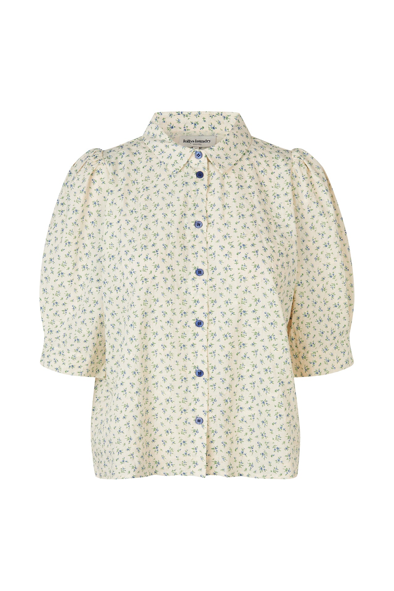 Lollys Laundry BonoLL Hemdbluse Shirt 20 Blue