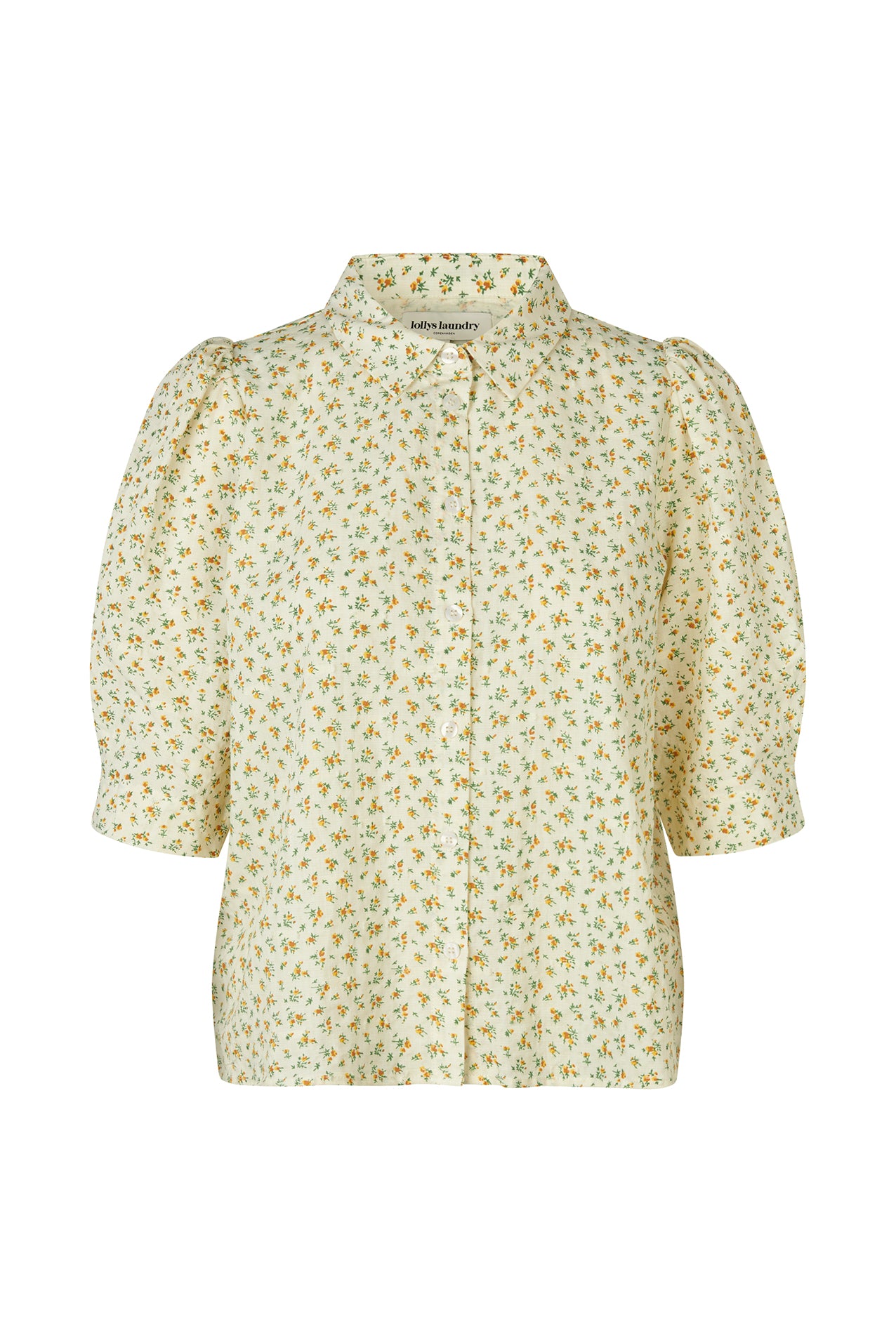 Lollys Laundry BonoLL Hemdbluse Shirt 39 Yellow