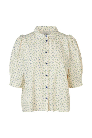 Lollys Laundry BonoLL Hemdbluse Shirt Blau