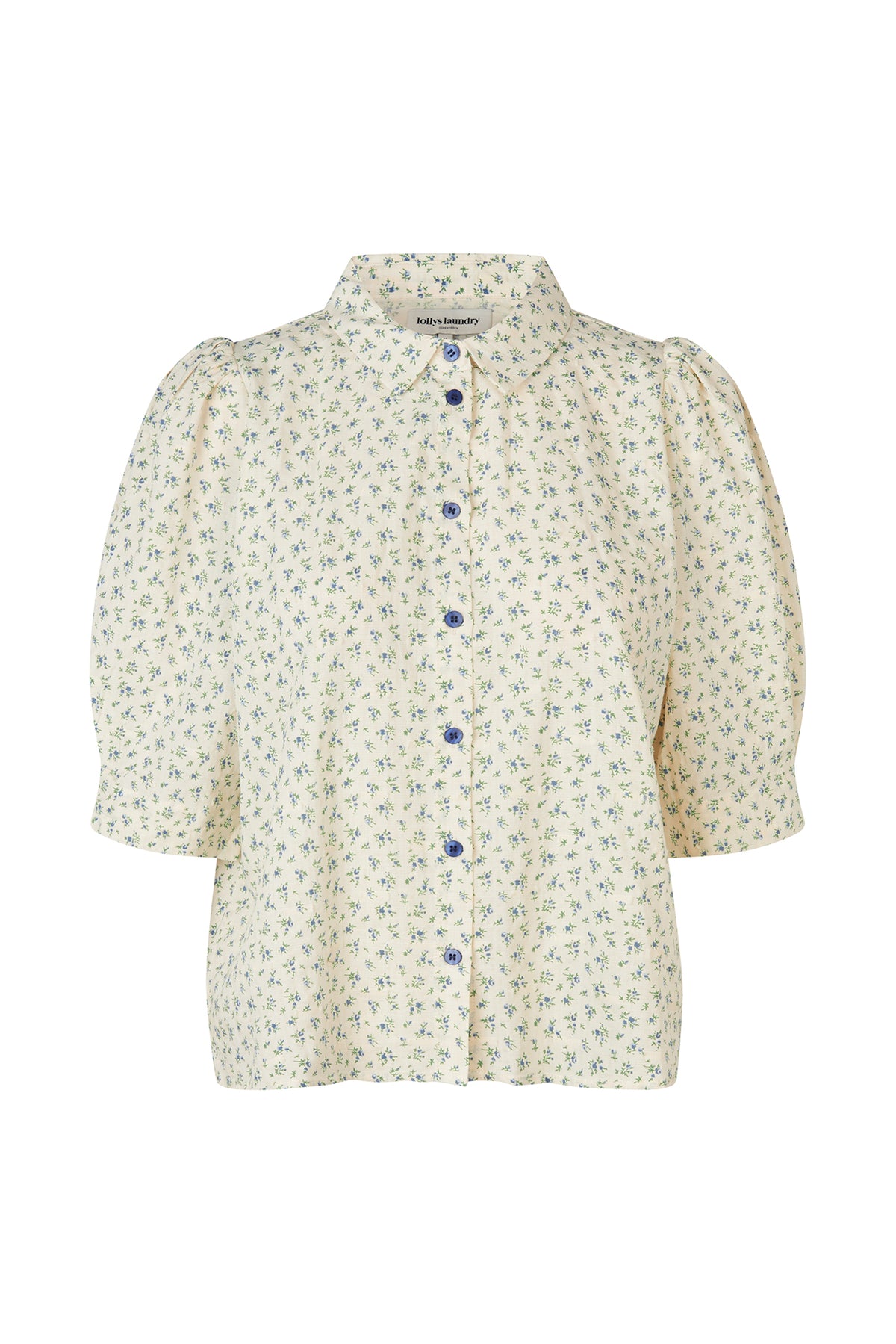 Lollys Laundry BonoLL Hemdbluse Shirt Blau