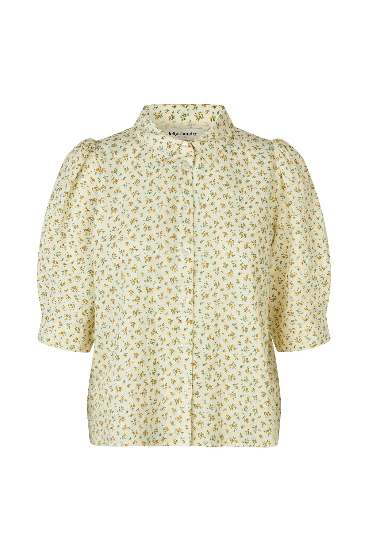 Lollys Laundry BonoLL Hemdbluse Shirt Gelb