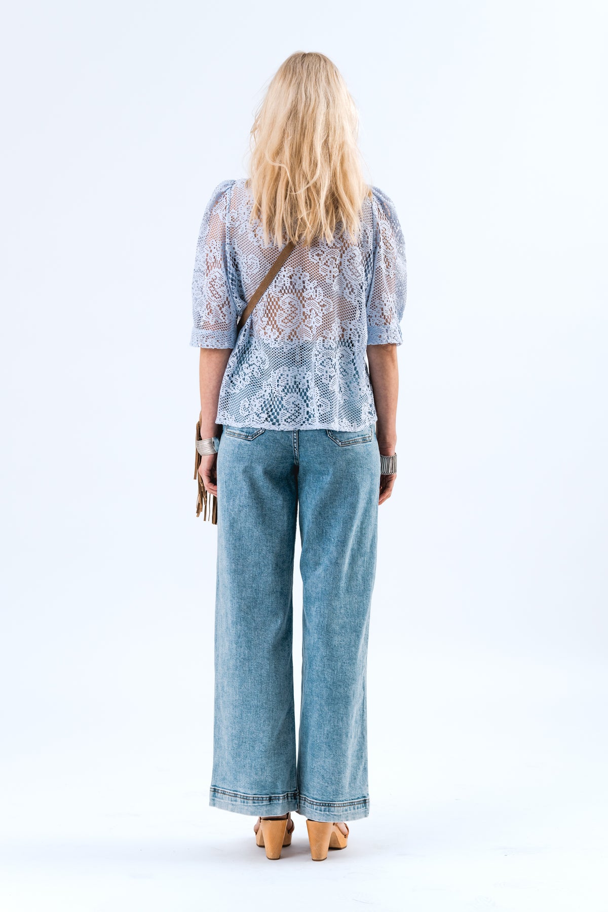 Lollys Laundry BonoLL Hemdbluse Shirt Gedämpftes Blau